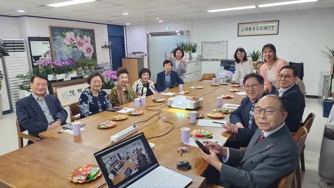 실습에 참여하는 회원들