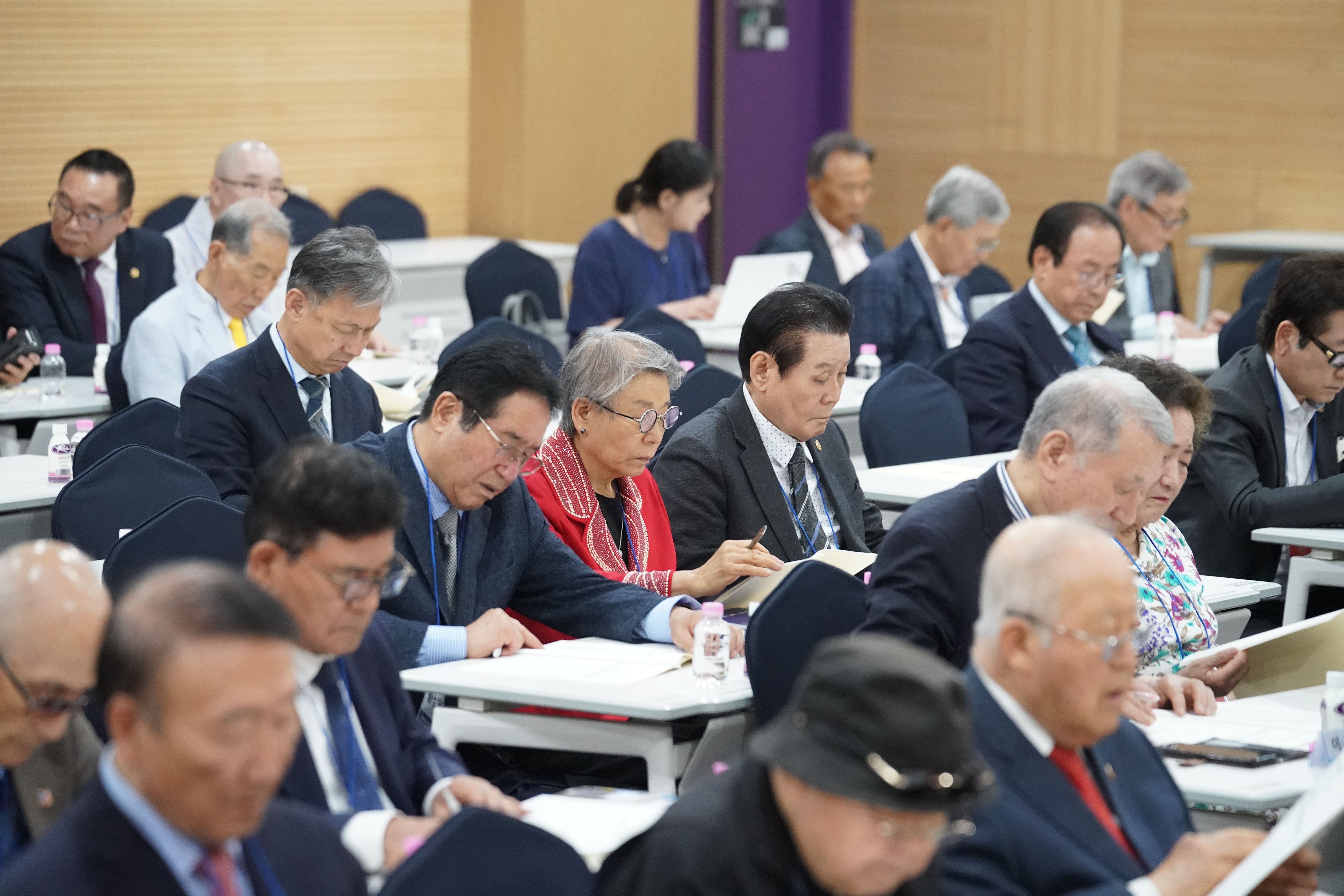 정기총회 현장 스케치